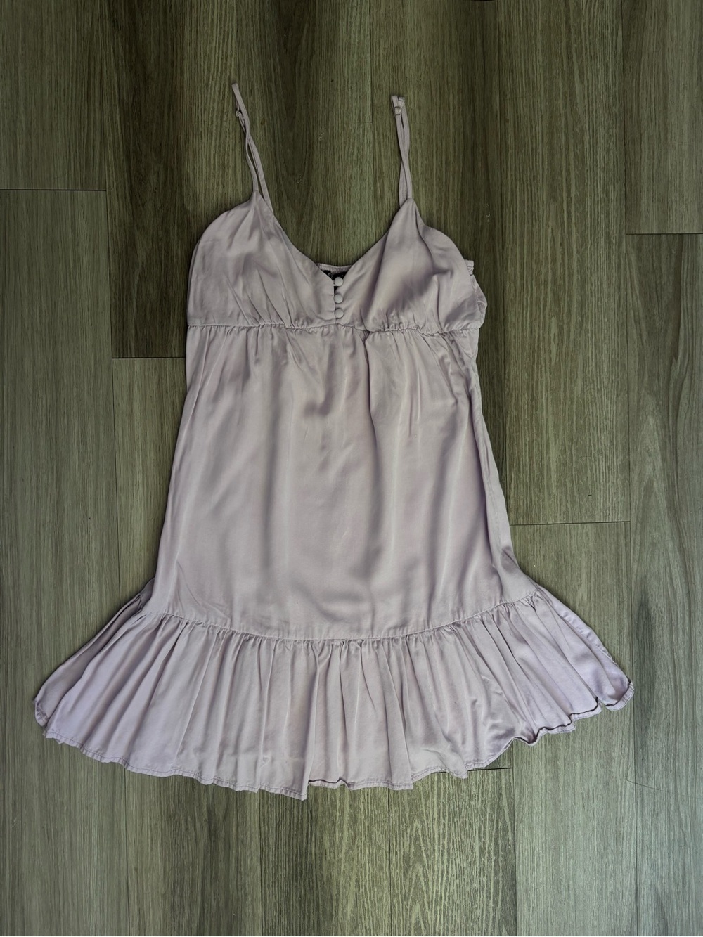 Forever 21 Lavender Ruffled Slip Dress